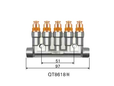 QT86快插型 加壓式定量分配器